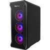 NATEC Case Natec Genesis Irid 505 ARGB NPC-1518 (ATX Micro ATX Mini ITX nero) [NPC-1518]