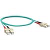 NESSOS ITALIA Cavo patch Nessos Italia duplex SC/SC 50/125 OM3 MT.1 Aqua [HL-SCSC1-OM3]