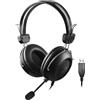 A4tech Cuffie A4Tech HU-35 Nero [A4TSLU46718]