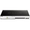 D-link Switch D-Link DGS-1210-10MP/E 10 porte L2 PoE+ smart gestito Nero [DGS-1210-10MP/E]