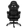 HUZARO Sedia da gioco Huzaro girevole in tessuto Nero [HZ-FORCE 4.7 CARBON MESH]