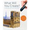 3DOODLER Libro 3Doodler Libro del progetto 3D con Penna Multicolore [3DR2BK]