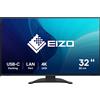 Eizo Monitor Led 32" Eizo EV3240X-BK UltraHD/4K 3840 x 2160/5ms/classe D/Nero [EV3240X-BK]