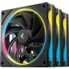 Deepcool Ventilatore DeepCool FL12 SE 3IN1 per case 120mm Nero [R-FL12SE-BKAPN3-G]