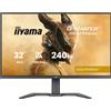 Iiyama Monitor Led 32'' G-Master GB3295QSU-B1 Gold Phoenix Gaming Quad HD 2560x1440p/0.4ms/Classe G/Nero [GB3295QSU-B1]