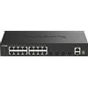 D-link Switch D-Link SmartPro DGS-1530-10 Gestito 20porte Gigabit Ethernet 10/100/1000 Nero [DGS-1530-20/E]