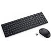 Dell Set tastiera e Mouse Dell KM555 wireless USB Ottico 4020Dpi 3 tasti Nero [580-BBVV]