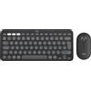 Logitech Set tastiera e Mouse Logitech MK380 wireless USB Ottico 3 tasti 4000Dpi Nero [920-012239]