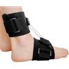 Ounfhtrttk Per Walking With Shoes AFO Drop Foot Brace con Supporto per la Flessione Dorsale Regolabile Reel-Adjust per il Supporto del Piede Cadente.