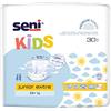 TZMO SENI Kids Junior Extra 15+ kg, Mutandine per incontinenza per bambini, 30 pezzi