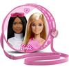 KARACTERMANIA Barbie Fashion-Borsa a Tracolla Rotonda, Rosa, 6 x 18,5 cm