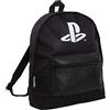 PlayStation Zaino Adulti Bambini Sony Gamer Borsa per la Scuola Laptop Gaming Rucksack, Nero , 38cm x 28cm