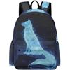 TPISLI Zaino Scuola Fox Design Alunni Elementare Zaino Scolastico Animal Motif Studenti Scuola Primaria Bookbag Leggero Resistente Tempo Libero Outdoor