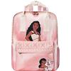 Disney Moana Zaino Scuola Bambina, Zaino Ragazza Tie Dye, Pink One Size