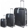 Or&My Set di Valigie da Viaggio Rigide ABS con 4 Ruote Piroettanti 360° - 3 Pezzi: Trolley 55 cm Bagaglio a Mano 40L + Media 75L + Grande 110L - Set Trolley Cabina e Stiva Leggeri Mod:188 (Nero)