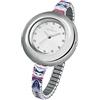 OPSOBJECTS Ops S7210832 - Orologio analogico digitale automatico con cinturino, multicolore, Bracciale