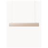 Audo Copenhagen Lampada a sospensione grande a LED con luce regolabile Hashira - Beige
