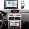 JAWSEU 4G+64G Autoradio per Peugeot 307 307CC 307SW 2002-2013 | 7 Pollici Schermo Tattile Supporto Wireless Carplay Android Auto GPS Navigatore WiFi 5G Bluetooth 5.0 HiFi FM Android 15