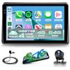 Rimoody 4G+64G Wireless Carplay Android Autoradio per Renault Master 2019-2022 10 Pollici Incell Schermo Autoradio con Android Auto GPS Navi WiFi Mirror Link Bluetooth FM/RDS EQ/USB/SWC Telecamera Posteriore