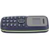 Jectse Telefono Cellulare Sbloccato 2G, Telefono Cellulare per Anziani con Tasti Grandi, Schermo HD da 0,66 Pollici, Telefono Robusto GSM per Anziani, Doppia SIM, Batteria da 380 MAh,