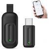 Afenau Adattatore Telecomando IR per Smartphone, Mini Universal IR Remote | Mini Universale IR Remote con Custodia In Silicone, IR Blaster per Aria Condizionata, TV, DVD, Decoder
