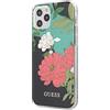 CG MOBILE Guess GUHCP12LIMLFL01 N°1 - Custodia per iPhone 12 Pro Max 6,7, motivo floreale, colore: Nero