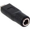 JSER Adattatore di ricarica DC Jack 5.5x2.1mm con ingresso USB-C Type-C per dispositivi 5V/9V/15V/20V, spina dritta, alimentatore PD 65W, emulatore di trigger compatibile con laptop e telefoni.