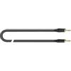 QUIK LOK - Cavo Adattatore JUST J35J35 Mini Jack TRS Stereo 3,5 Mm, 2 Metri, Nero