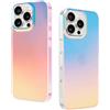 DEVASO Custodia per iPhone 16 Pro Max, Smerigliato Traslucida, Iridescente | Custodia Colorata Smerigliato Antiurto Sottile Silicone TPU Anti-Impronte Case