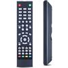 RYQIF Telecomando di ricambio adatto per ZEPHIR Smart TV TS43UHD-2, TS43UHD-2 TS32HD-2, TS-32HD2, ZVS55UHD-2, ZVS55UHD-2, ZVS55UHD TS-32HD-2 TS50UHD, TS40FHD, TS32HD, TS43UHD, TS43UHD2