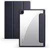 SOTEFE Custodia a libro per Samsung Galaxy Tab A8 10.5 (SM-X200, SM-X205, SM-X207) Custodia a tre pieghe con supporto per Galaxy Tab A8 10,5 pollici 2021 con retro trasparente