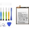 ERYNK EB-BA217ABY - Batteria di ricambio compatibile con Samsung Galaxy A21S/A12, A12s/A04s/A13/M12 SM-A217F SM-A125F SM-A022F, batteria di ricambio con set di attrezzi