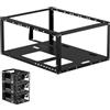 JOYJOM Techbench - Banco di prova per PC, case per PC open air, telaio per computer a telaio aperto, montaggio su rack per schede madri ETAX ATX ATX MATX ETAX X79 X99 Micro ATX (impilabile)