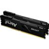 Kingston FURY Beast 32GB (2x16GB) 3600MHz DDR4 CL18 Memoria Gaming Kit per Computer Fissi Kit da 2 KF436C18BBK2/32