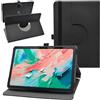 MAMA MOUTH compatibile con TCL NXTPAPER 11 Gen 2 Custodia,Cover in pelle PU a rotazione a 360°per TCL TAB 11 Gen 2 da 11 pollici Tablet,colore nero