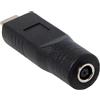 JSER Adattatore di ricarica DC Jack 4.5x3.0mm con ingresso USB-C Type-C per dispositivi 5V/9V/15V/20V, spina dritta, alimentatore PD 65W, emulatore di trigger compatibile con laptop e telefoni.