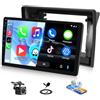 SIXWIN Autoradio Renault Trafic 2/Opel Vivaro/Nissan Primastar, Schermo Touch 10 IPS HD, Radio Auto con CarPlay senza Fili e Android Auto, Mirror Link, Bluetooth 5.2, FM, EQ, USB e Telecamera