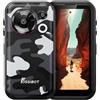 FOSSiBOT F116 Pro 5G Mini telefono rugged sbloccato, 36GB+256GB Android 16 | MTK Dimensity 7300+, action cam 4K, display 4,0 FHD+ 120Hz, 50MP+48MP