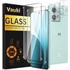 Vauki Vetro Temperato per Motorola Moto Edge 40 Neo, Pellicola Protettiva con [2+2 Pezzi] Protezione Obiettivo Fotocamera, Anti-impronte 9H HD Vetro Temperato Film Senza Bolle Vetrino Schermo
