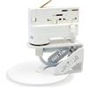MLZ EonT100 - Supporto per altoparlanti per SONOS Era 100 - per binari elettrici a 3 fasi come Eutrac, Nordic, S-Track, Paulmann ProRail3 e molto altro ancora. | Multiadattatore - PLUG and Play | Supporto