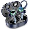 Matast 2026 Cuffie Bluetooth 5.4 Sport, Auricolari Bluetooth con 6D Bass Stereo, 50 Ore Cuffie In Ear Cancellazione Rumore ENC e 4 HD Mics, IP7 Impermeabile Cuffie Senza Fili, HiFi Cuffiette LED Display