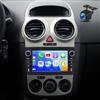 Loddery 2 Din Autoradio Stereo per Opel Corsa 2000-2014 con Carplay Android Auto | 2+32G Android 14 7 pollici Touch Screen Radio Lettore Multimediale con navigazione GPS FM DSP SWC Split Screen Bluetooth Wifi