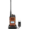 Retevis C66B Walkie Talkie per Radioamatori, Ricetrasmittente Portatile | 1500mAh, Ricarica Rapida 100 Minuti, Tasti Personalizzabili, Squelch, per Escursionismo, Arancione, 1 Confezione