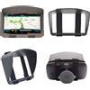 Digicharge Solare Visiera Anti Abbagliamento per TomTom Go Classic 6'' Go Discover 6'' Go Essential Premium Basic 6 6200 6250 620 61 Camper Start Via 62 Trucker Garmin DriveSmart 66 Zumo XT