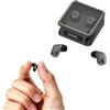 Xmenha Auricolari invisibili Mini Sleep Wireless Bluetooth Piccoli Auricolari Invisibili Cuffie più piccole Micro Piccoli Nascosti Nascosti Discreti Auricolari Per Lavoro Dormire Side Sleeper