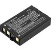 TCTK TECHTEK Batteria 2000mAh compatibile con [Icom] IC-M37, IC-M37E sostituisce BP-296