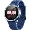 Tensky Smartwatch Uomo 1.27'' Orologio Donna Rotondo con 2 Cinturini,120+ Modalità Sportive, Corsi di Ginnastica 3ATM Monitoraggio Salute e Sonno Contapassi Fitness Watch per Samsung/Android/iPhone Blu