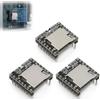 Vomtaric 3 moduli mini lettore MP3 con decoder audio DFPlayer Mini, compatibile con Arduino, 24 bit DAC, supporta schede TF fino a 32 GB, controllo seriale, I/O e pulsante AD, per progetti fai da te