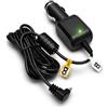 EDOTech EDO Tech TA10 TA20 - Caricabatterie da auto compatibile con Garmin Nuvi Drive DriveSmart DriveAssist DriveTrack RV con antenna di traffico adattatore CC di ricambio integrato cavo di alimentazione