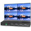 Techly 368550 Switch Matrix HDMI2.0 4x4 4K@60 Hz Nero